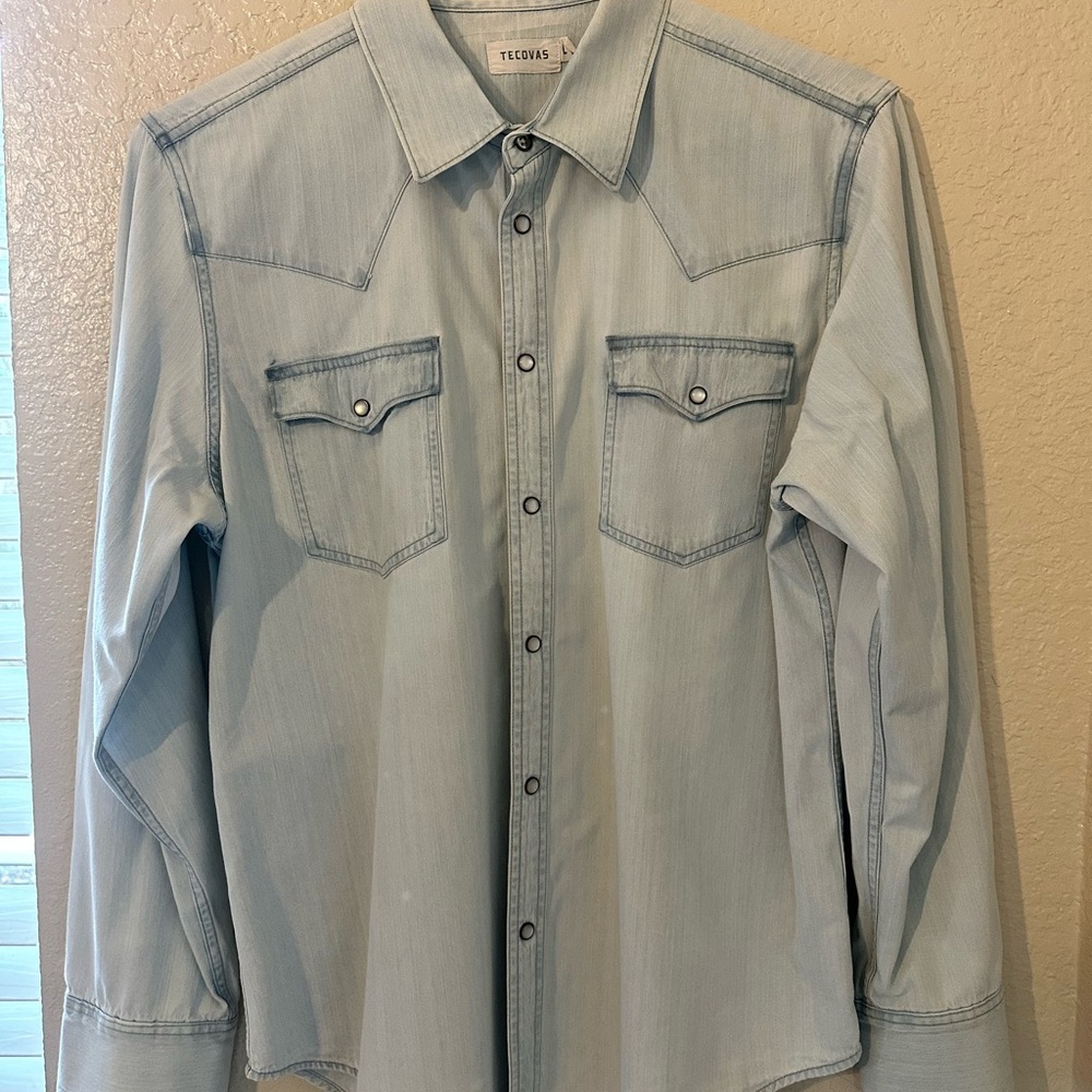 Light Blue Denim Shirt